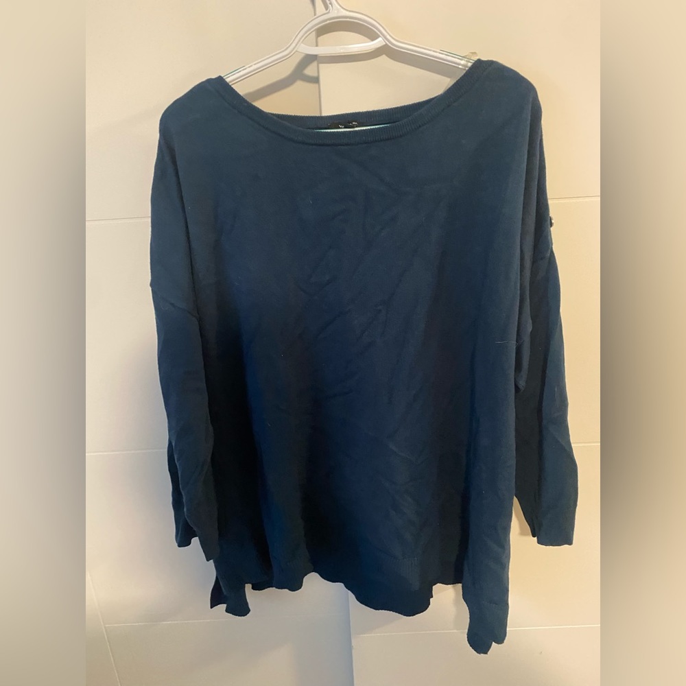 Verve Ami knit blue sweater